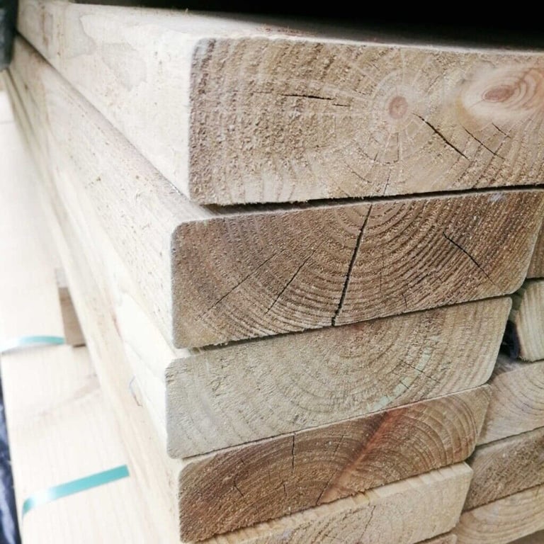 C16 Carcassing Timber Treated Green