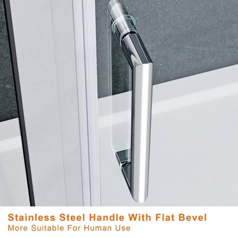 New Sliding Door Shower Enclosure 1500x900mm + Stone Tray RRP £610 Our Price £475