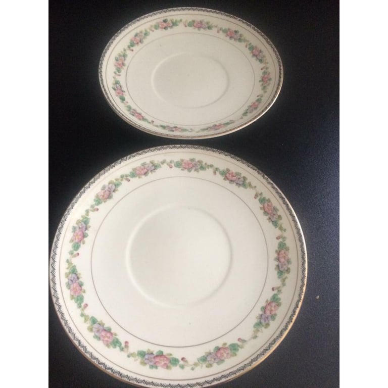 image for 2 vintage Royal Staffordshire China plates 