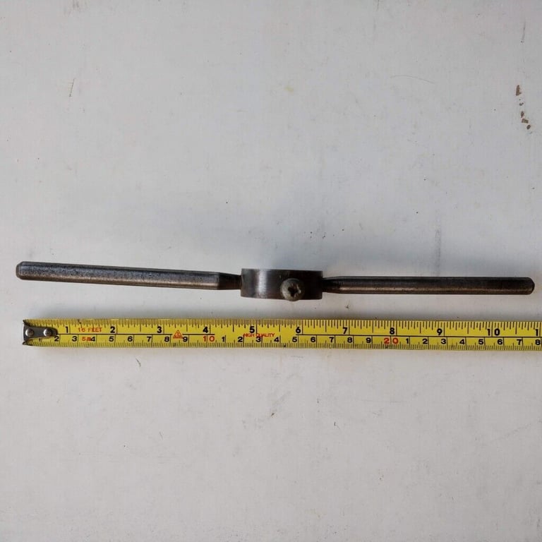 Vintage Die Stock Holder Wrench with 5/16 inch BSF 22 TPI GALTONA Die