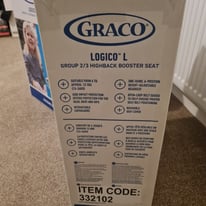 2 Graco Logico L Group2/3 highback booster seat