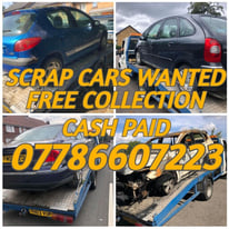 All scrap cars wanted for cash!