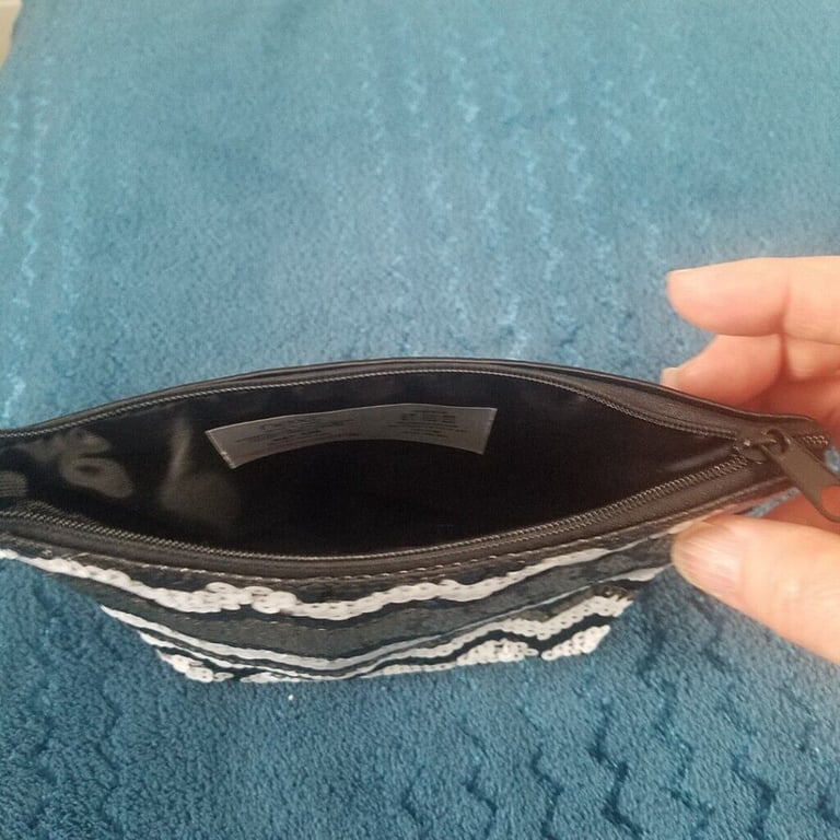 Next Sequins Cosmetic Bag, New   £2
