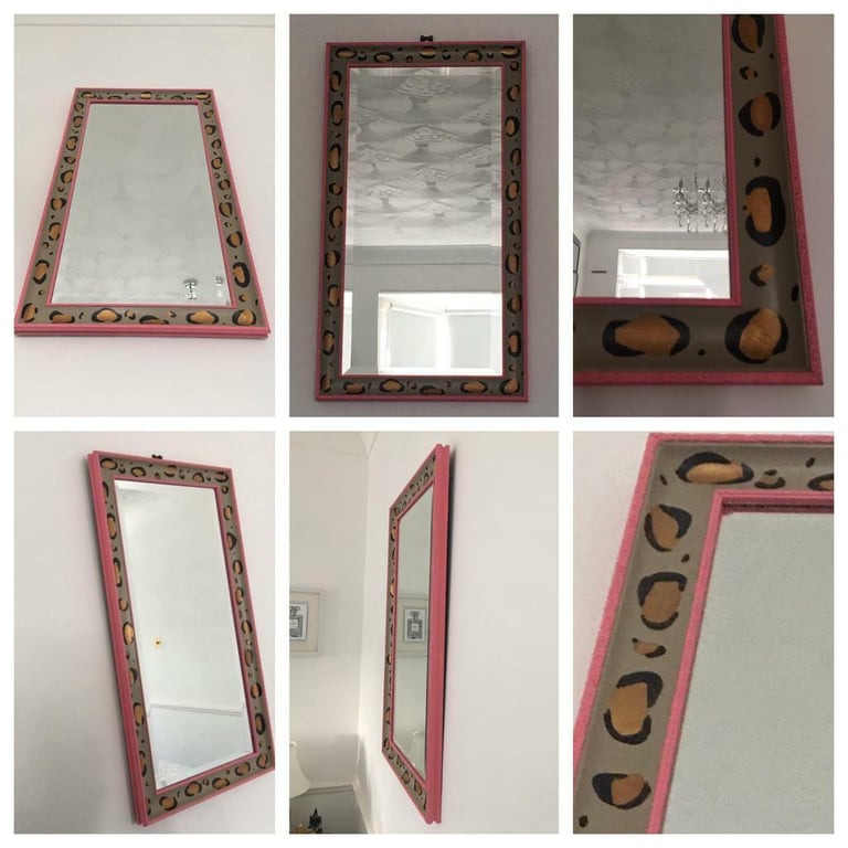 Hand Painted Mirror 