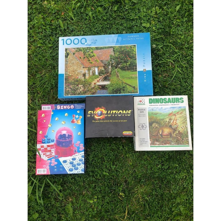 Jigsaws, board game & bingo