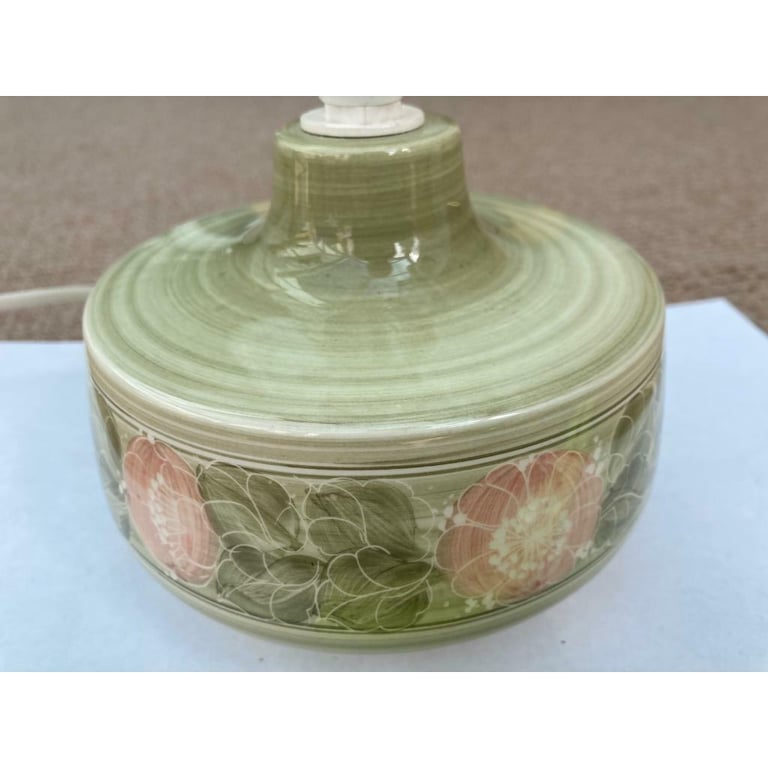 Beautiful Jersey Pottery Table Lamp