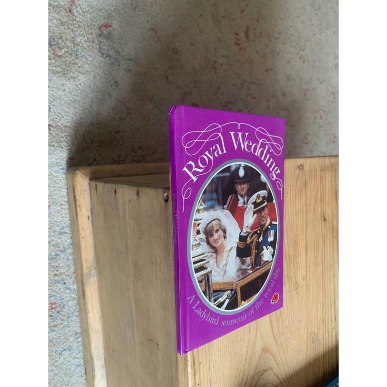 Vintage Ladybird Royal wedding book  