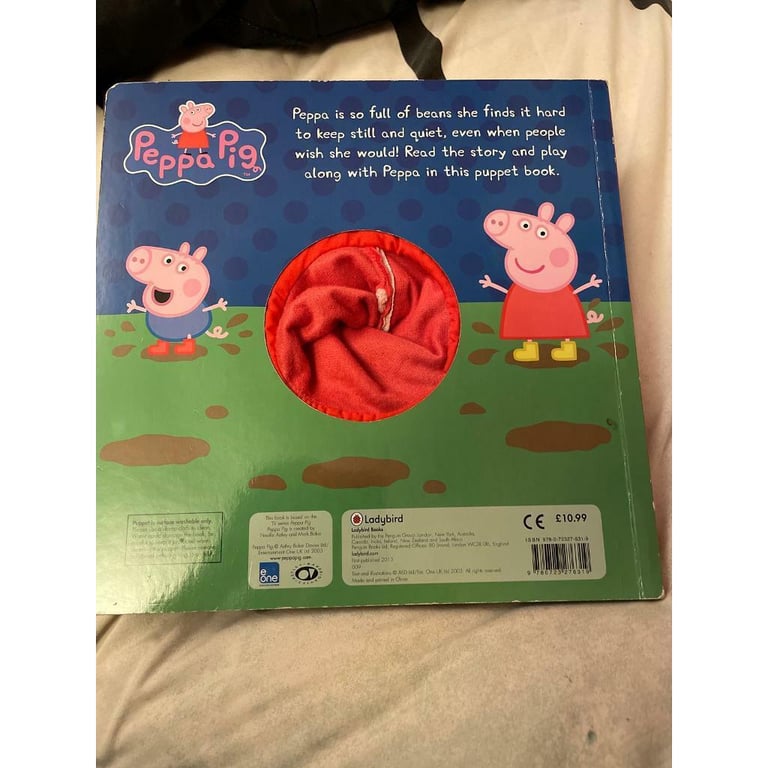Play with Peppa puppet book