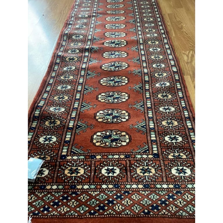 image for pakistani hand made bukhara design rug
