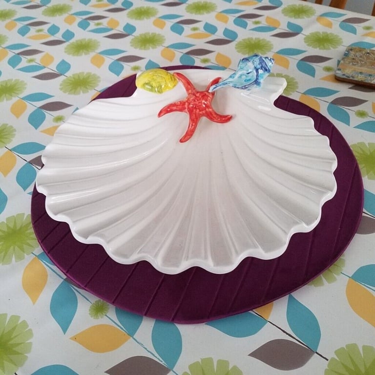shell shape serving dish    £2