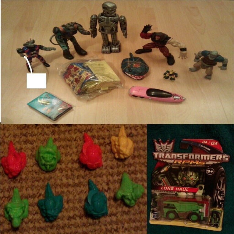 image for Action Figures Lot 80s, 90s & modern boxed RPM's Long Haul, mini Boglins and more 