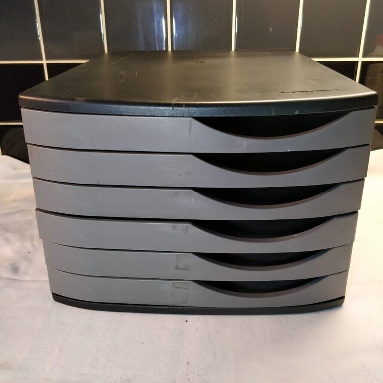 6 Drawers Filing Organiser & 2 x Stationery Organisers