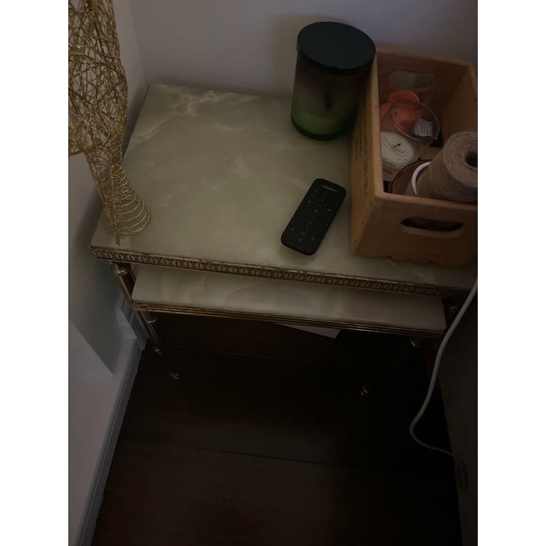 image for Set of real marble coffee tables