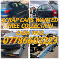 SCRAP CARS AND VEHICLES WANTED