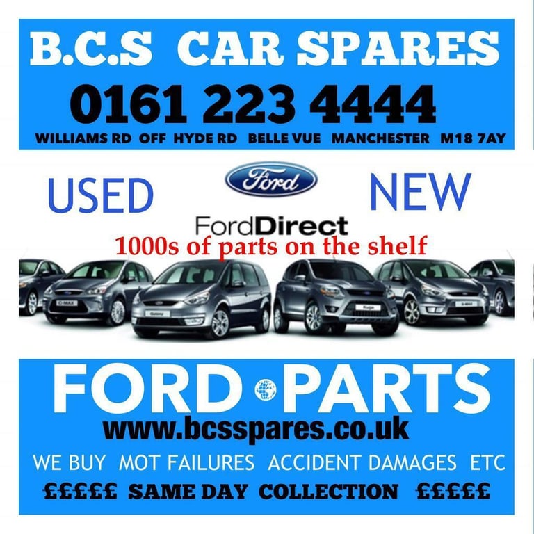 Ford. Car spares. Parts. Manchester Stockport Bury Oldham Trafford Tameside 