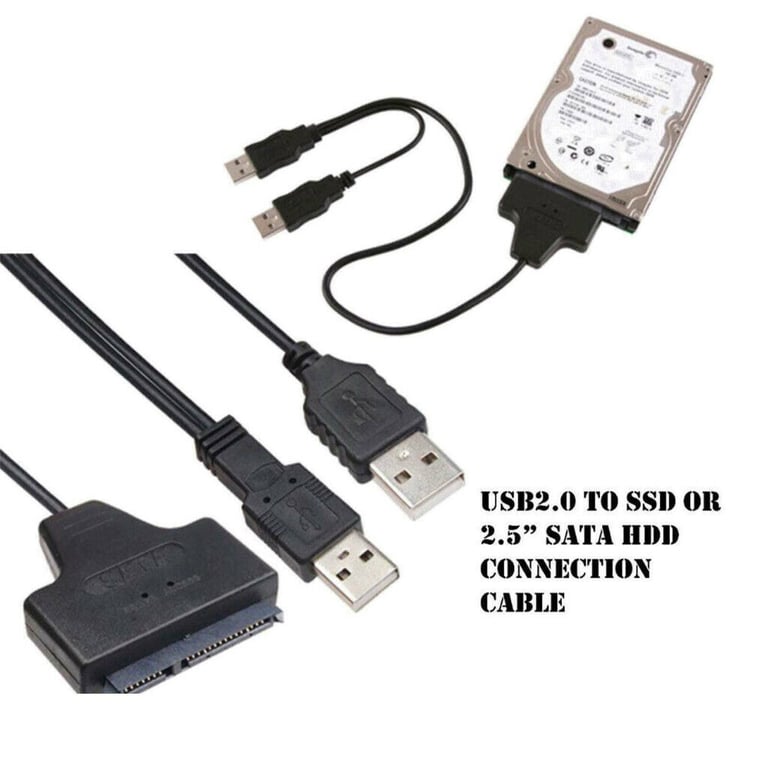 USB 3 high speed To SATA External HDD SSD Hard Disk Drive Adapter 2.5″ Converter Lead Cable