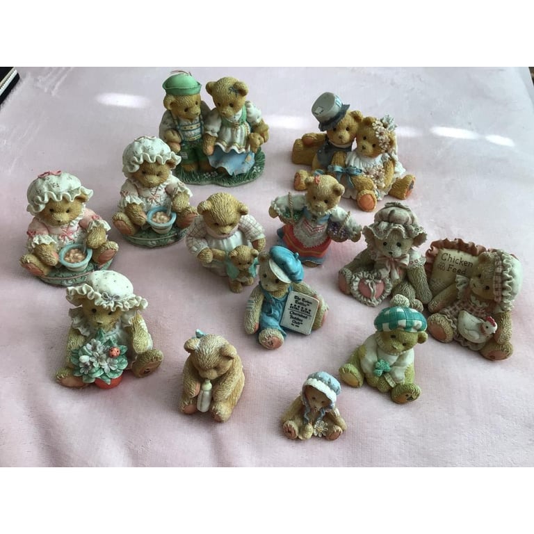 Job Lot of Cherished Teddies 13 Figures Some very Rare 