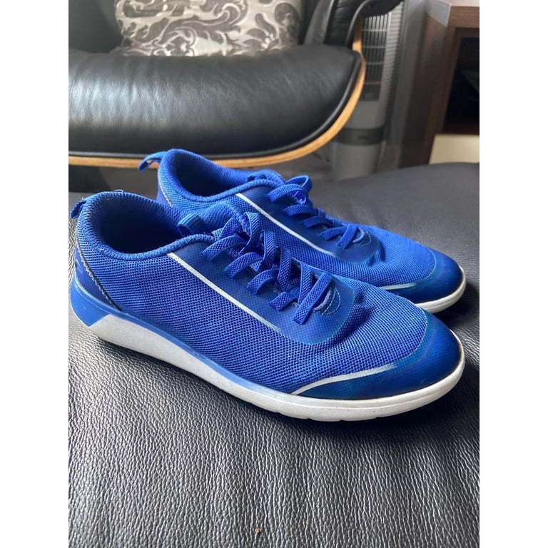 Blue trainers for boys or girls 