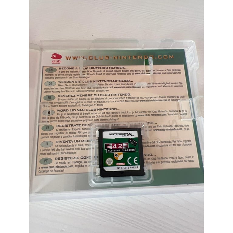 Nintendo DS game - 42 AllTime Classics