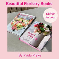 Pair of Beautiful Floristry / Flower Design Books by Paula Pryke