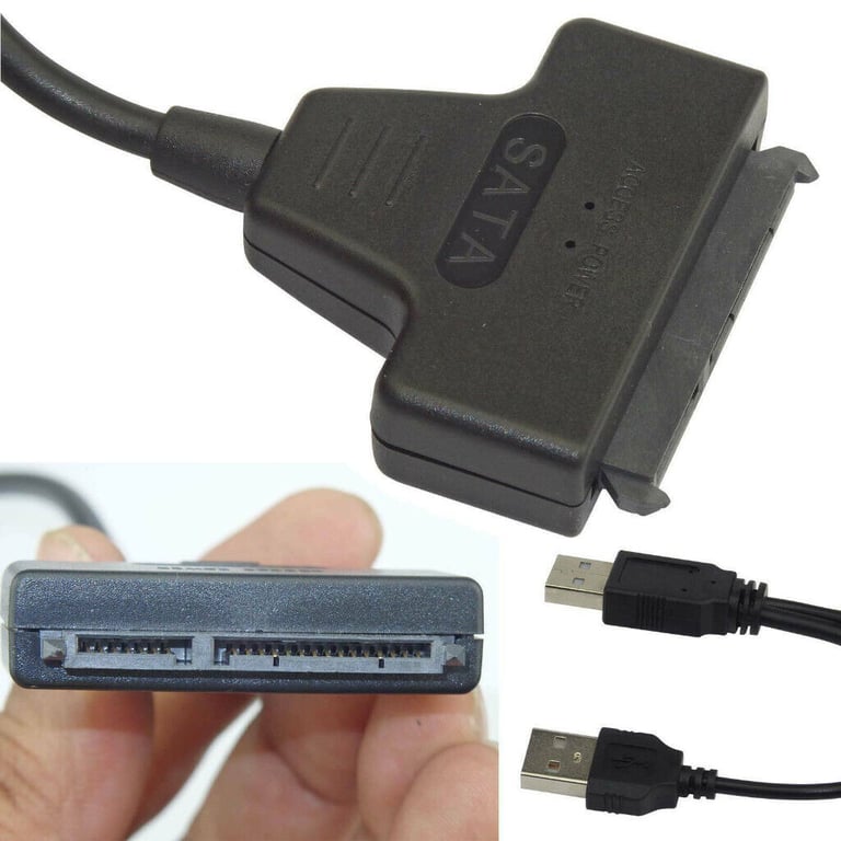 USB 3 high speed To SATA External HDD SSD Hard Disk Drive Adapter 2.5″ Converter Lead Cable