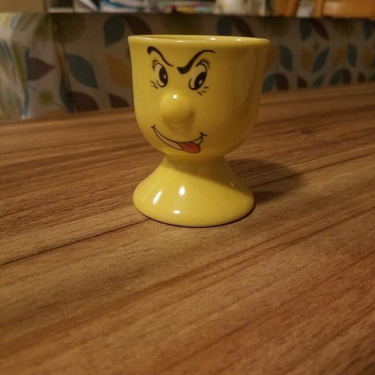 White porcelain egg cup x3  £1.5
