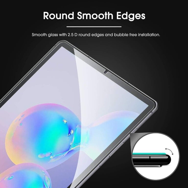 OMOTON 3 Pack Screen Protector for Samsung Galaxy Tab S6 T860, T865 2019 / Tab S5e T720,T725