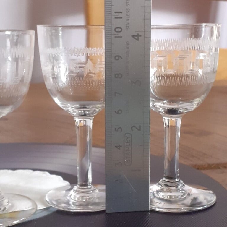 5 Sherry or Port Glasses