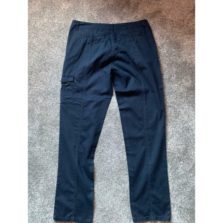 Ladies blue trousers 14R Debenhams 
