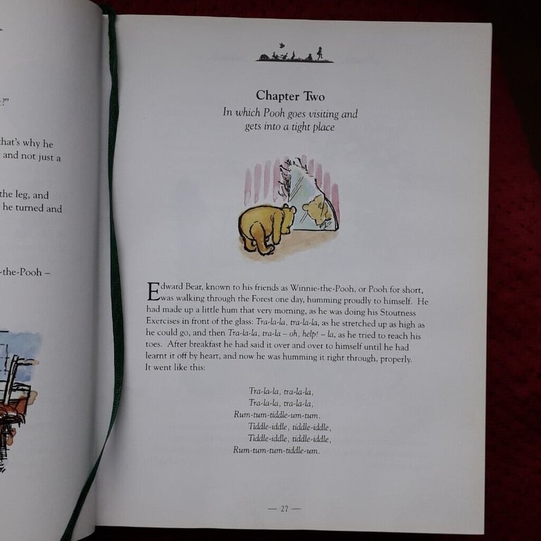 WINNIE THE POOH,COMPLETE COLLECTION OF STORIES AND POEMS,HARDBACK.