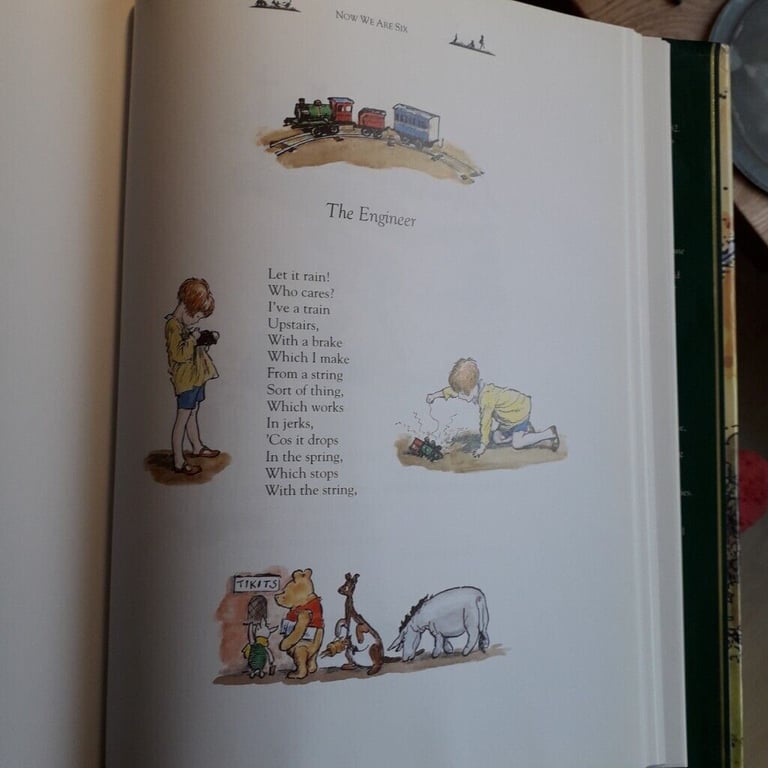 WINNIE THE POOH,COMPLETE COLLECTION OF STORIES AND POEMS,HARDBACK.