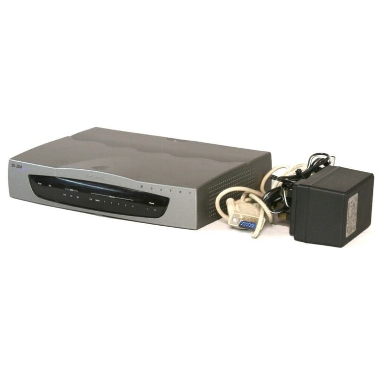 image for ISDN  Router D-Link DI-206 5x LAN 1 x ISDN 2 x Phone Ports