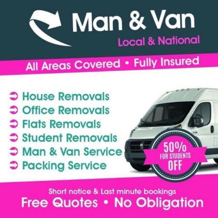 image for Man and van hire call now free quotes 