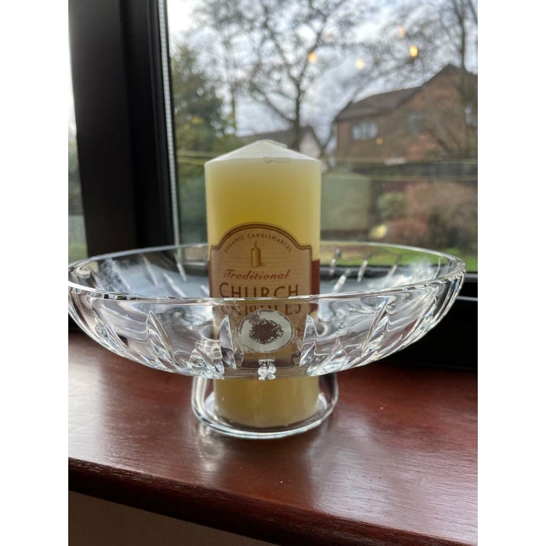 image for Tyrone crystal candle holder