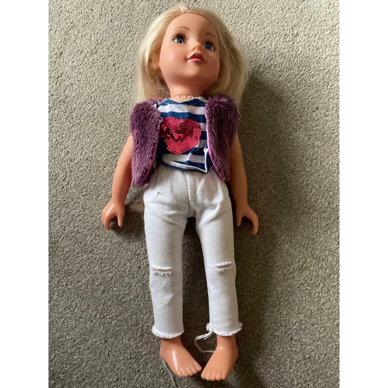 Large barbie/doll with clothes 