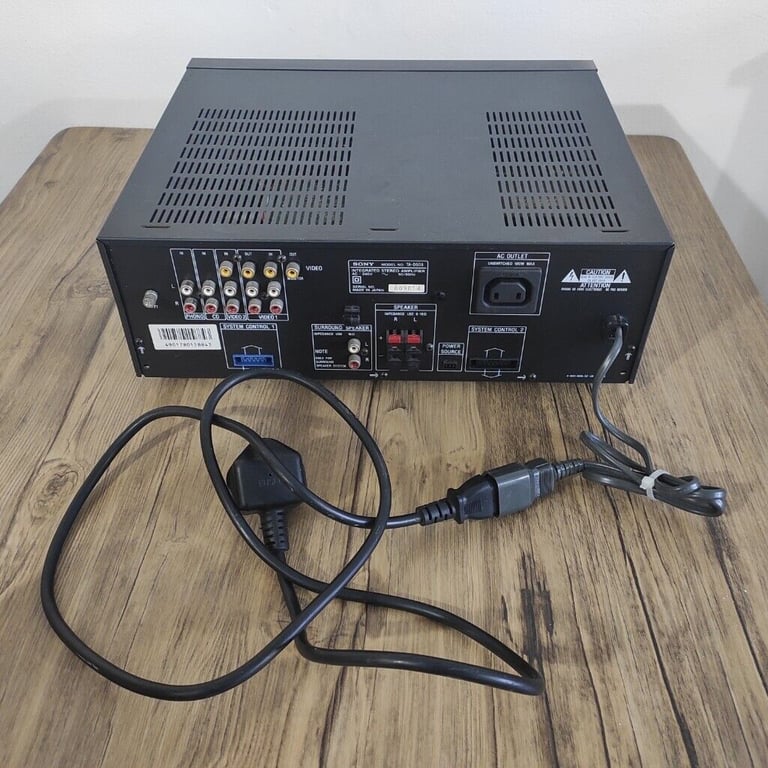 SONY HIFI AV RECEIVER AMPLIFIER DJ PARTY STEREO AMP SEPERATES COMPACT MINI MID SIZED