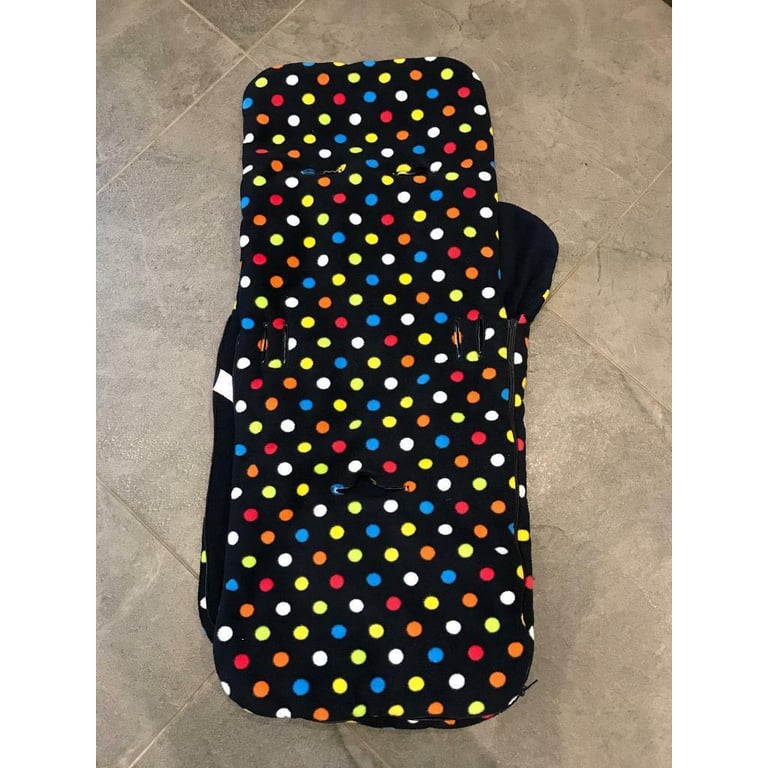John Lewis polka dot foot muff