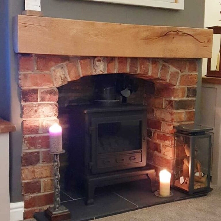Bespoke Oak Mantelpieces 100mm x 200mm and up to 2.4m