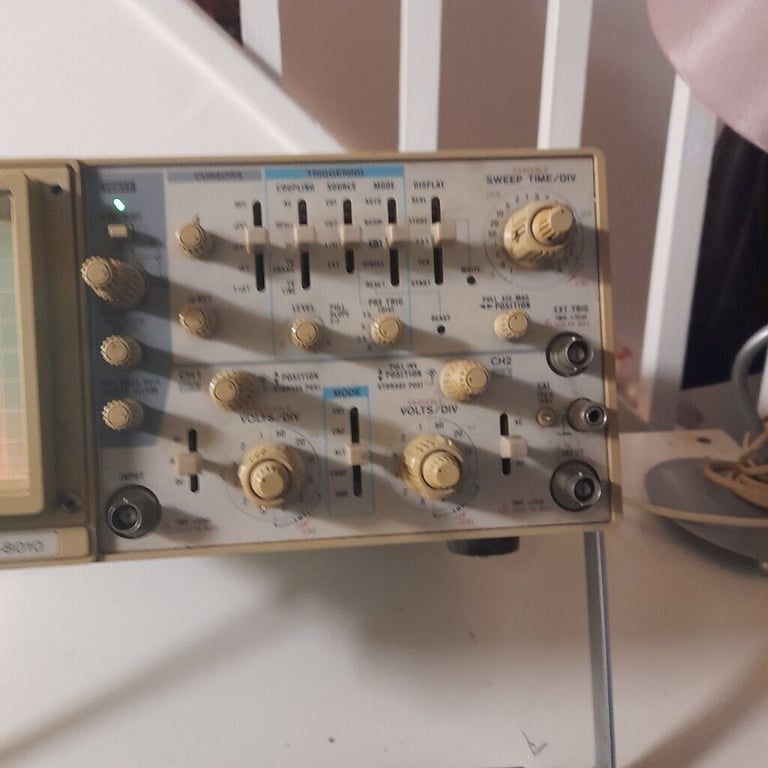 Kenwood CS-8010 Digital Storage Oscilloscope Dual Channel 2-Ch