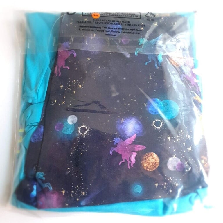 NEXT Girls Pyjamas PJ with Unicorn - 13 Years - New with Tags, Sealed