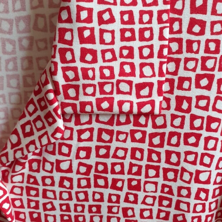 Size 14 Red Mix M&S Top