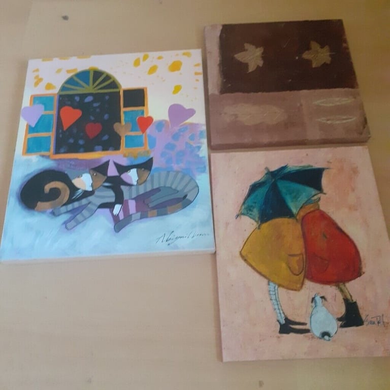 image for 3 Canvas Wall Prints