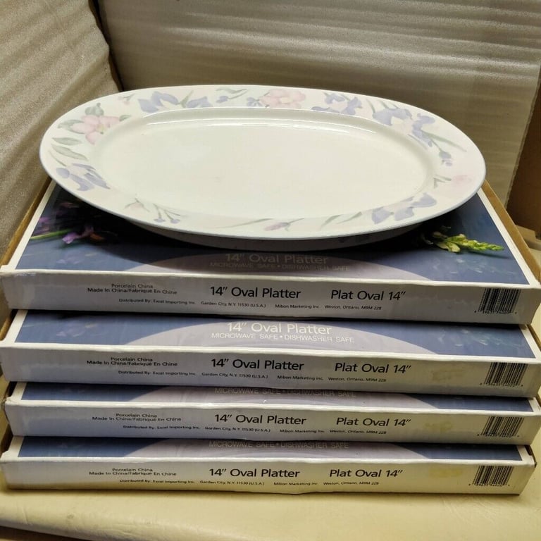 4 x New PRESTIGE Oval Platters Plates