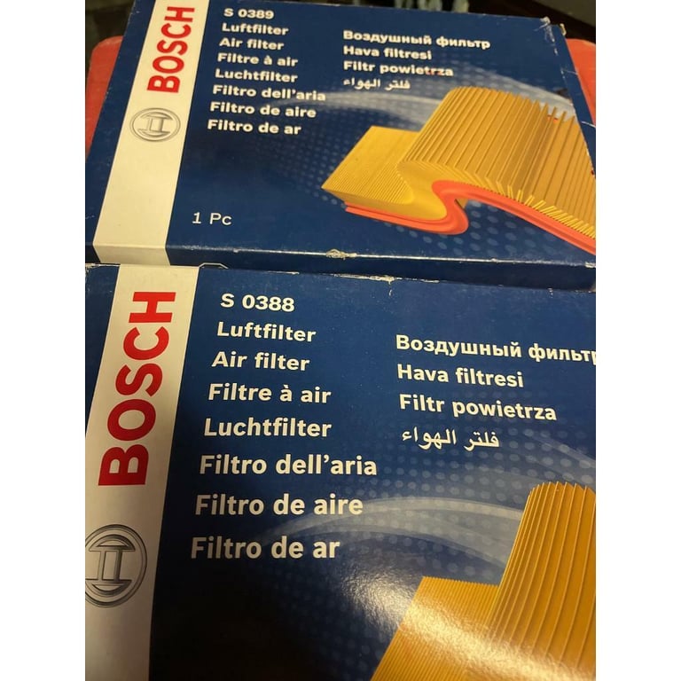 Bosch cabin filters  S 0388 / S 0389
