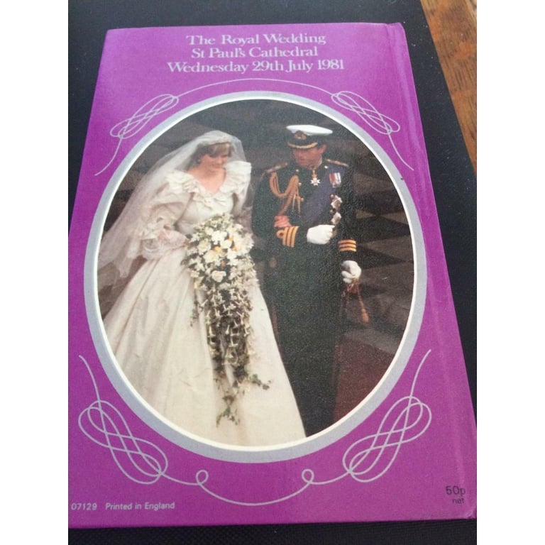 Vintage Ladybird Royal wedding book  