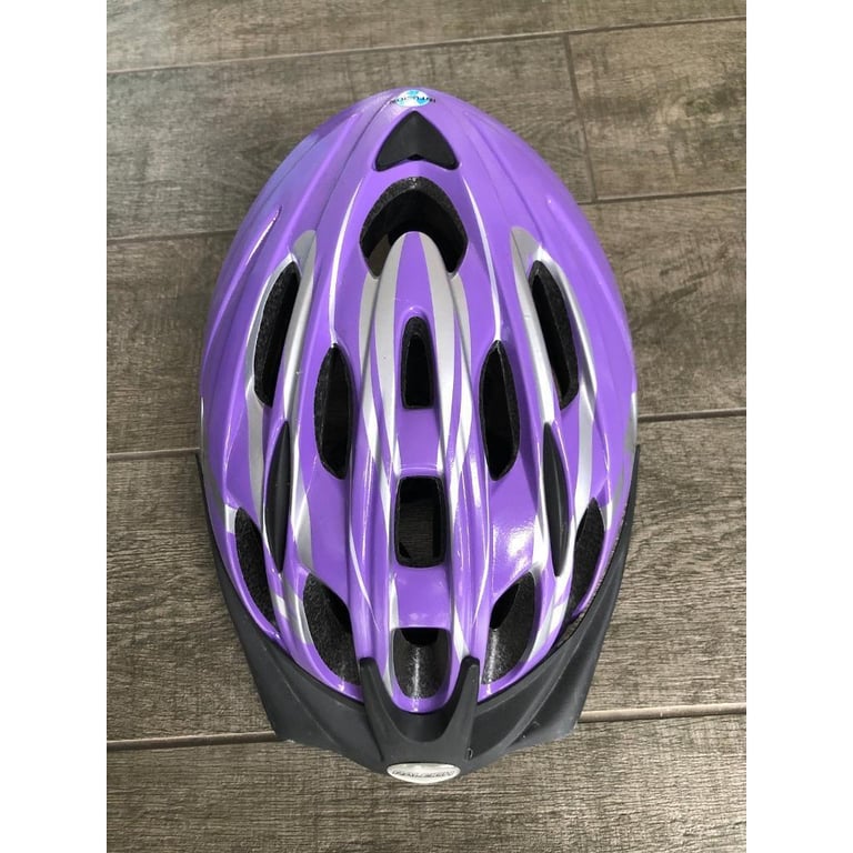 image for Purple Cycle Helmet Medium 54-58cm