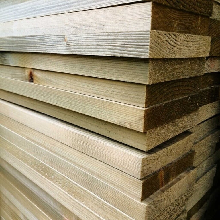 2x1, 4x1, 6x1, Planed, Treated Timber (per length) 
