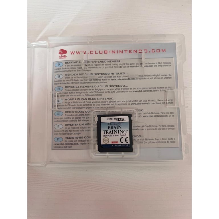 Nintendo DS game - Brain Training