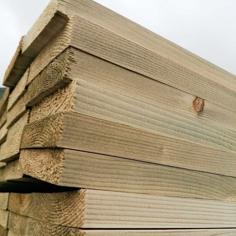 2x1, 4x1, 6x1, Planed, Treated Timber (per length) 