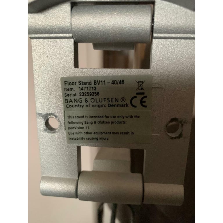 Bang Olufsen TV B&O 10 11 14 Motorised stand 